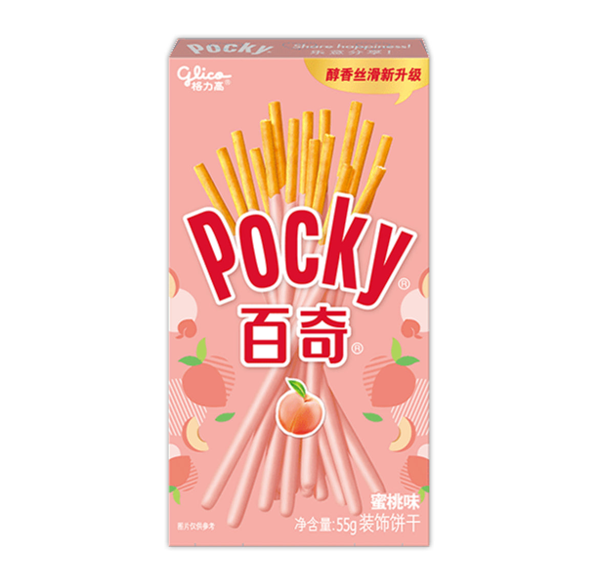 Pocky peach Flavor 55g